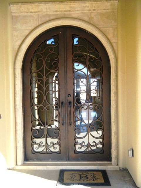 Beautiful Wrought Iron Doors